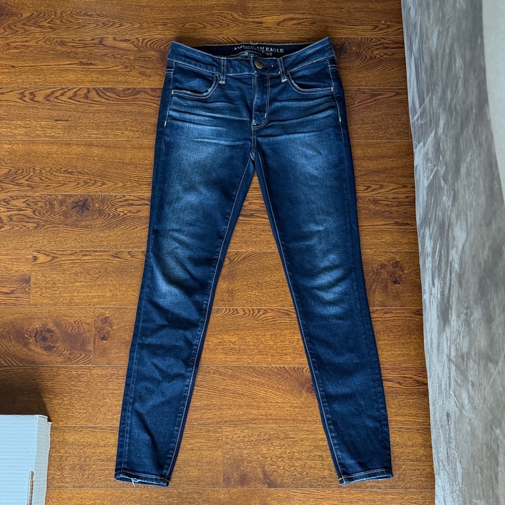 American Eagle Outfitters Dark Wash Skinny Jeans